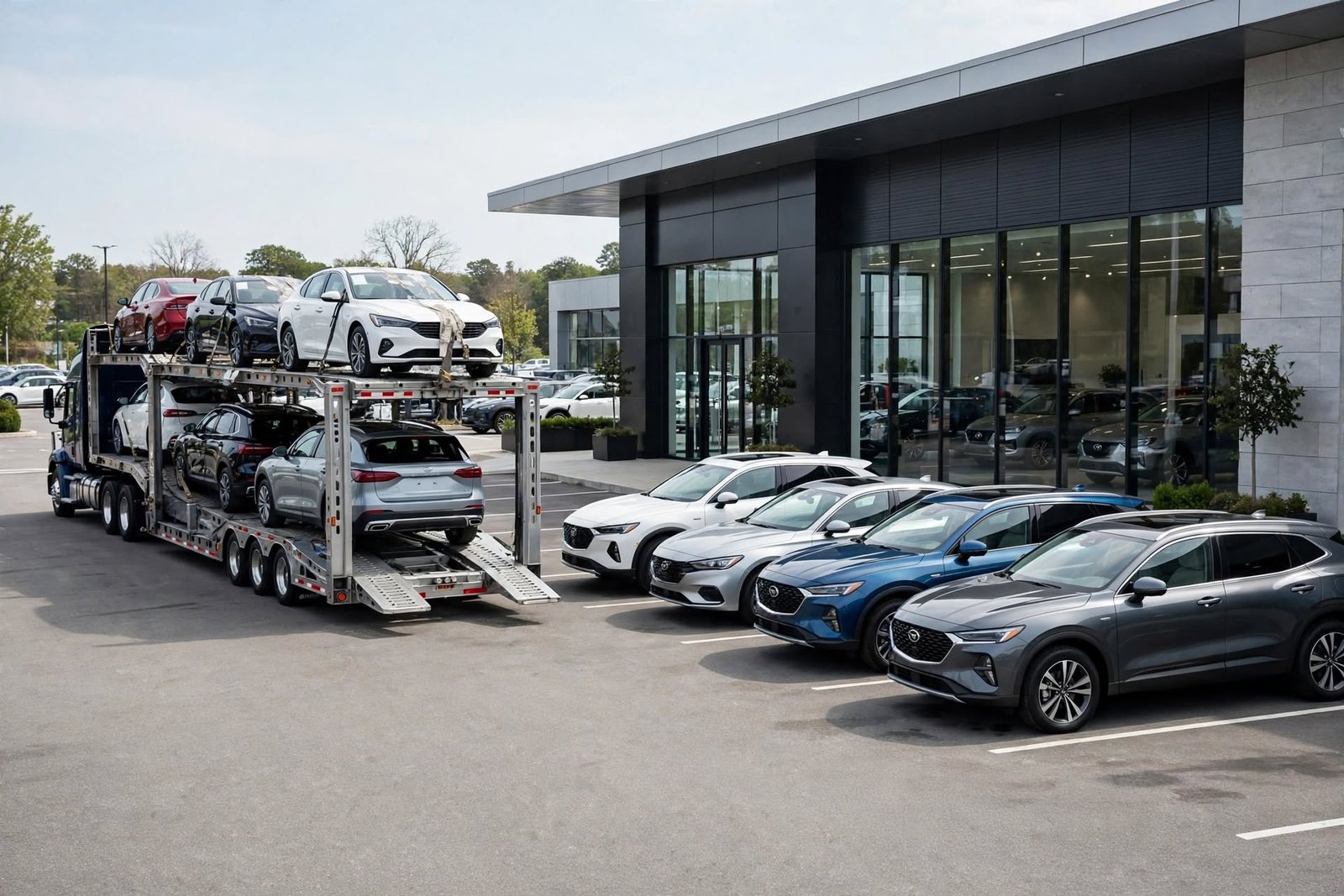auction to dealer transport
