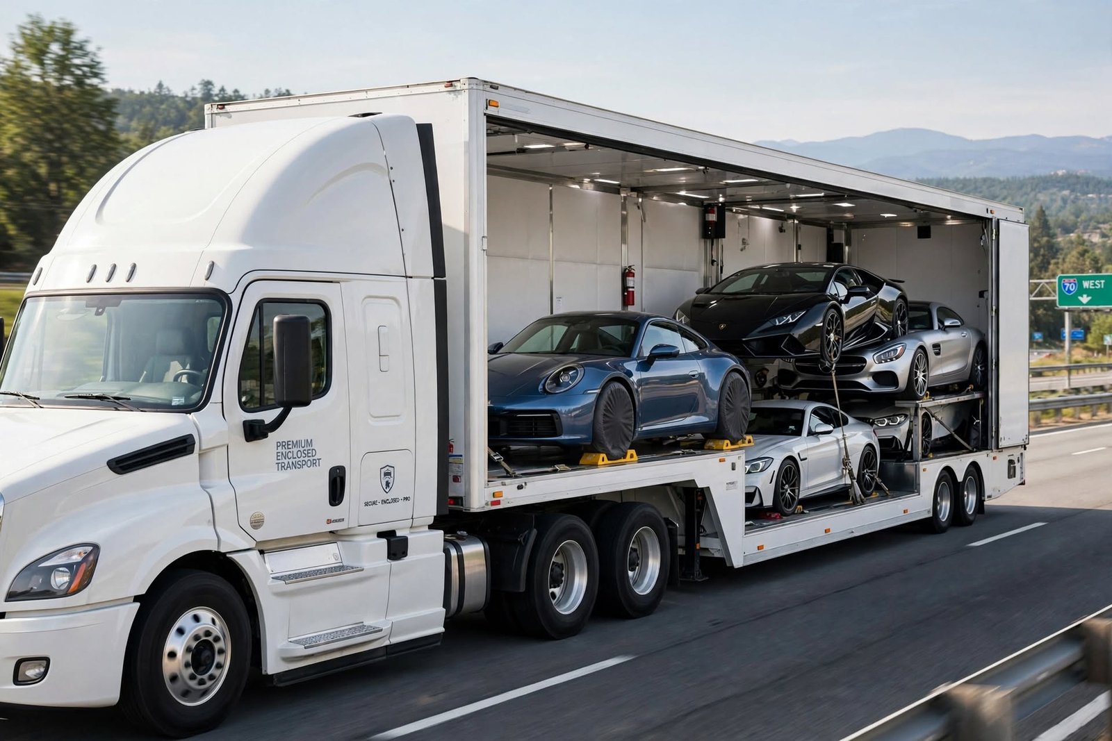 enclosed carrier