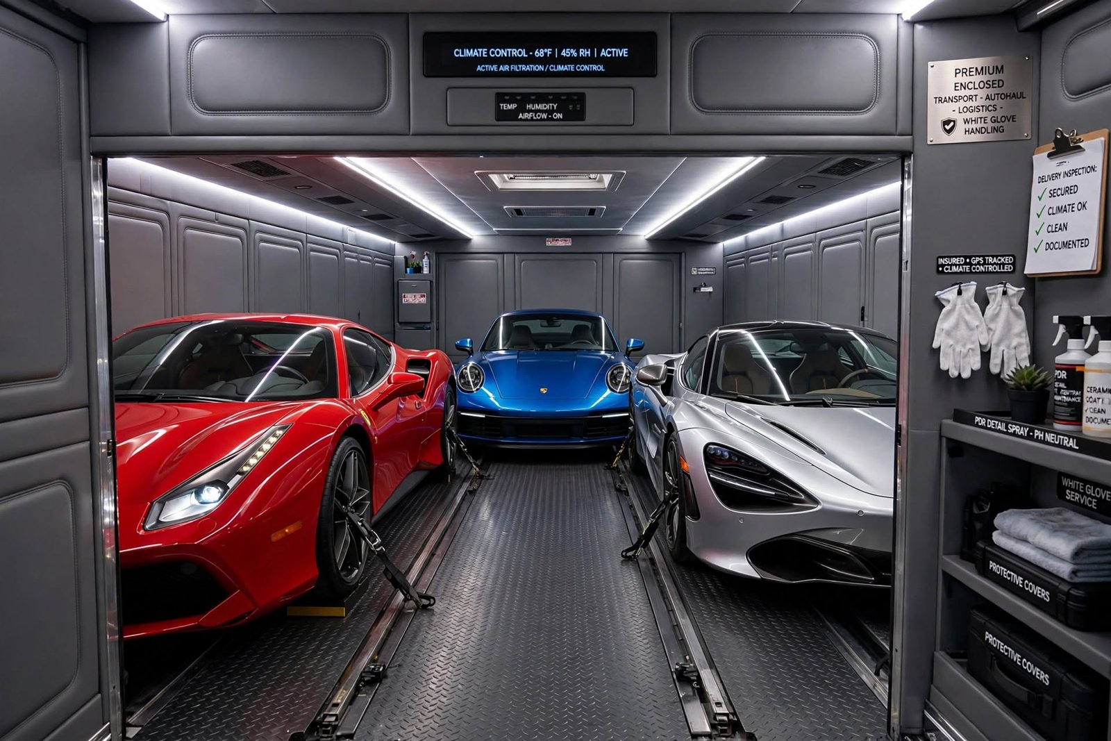 luxury exotic transport